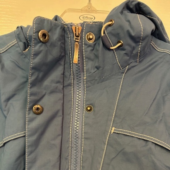 Women's Blue Eddie Bauer Weather Edge Rain Jacket -Size XS - Picture 5 of 7